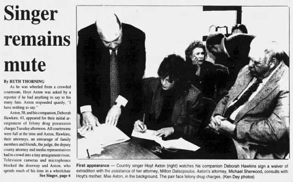Clipping from Ravalli Republic
